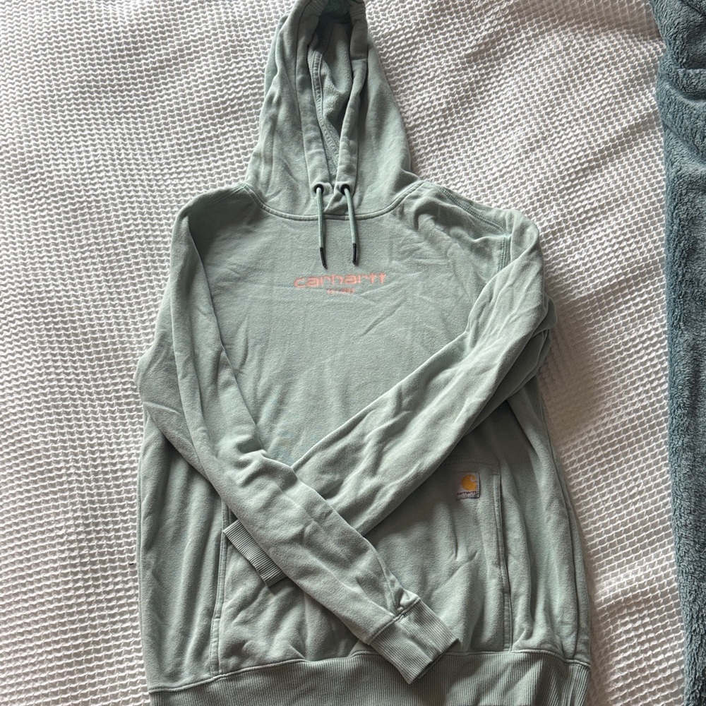 Carhartt Sage Green Pullover Hoodie